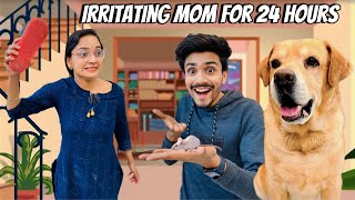 Irritating Mom For 24 Hours  Leo vs Mouse  Anant Rastogi [upl. by Stricklan]