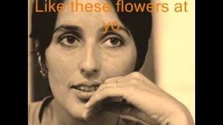 Joan Baez  To Bobby Lyrics [upl. by Ahsinahs269]