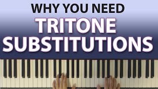 How to Play Tritone Substitutions AND WHY YOU SHOULD CARE [upl. by Mort674]