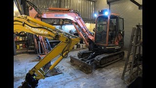 Working on the new Kubota excavator [upl. by Nilyarg]