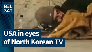 USA in eyes of North Korean TV [upl. by Notrub]