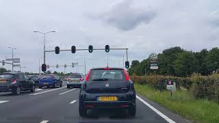 Wegvideo Hoofddorp N201 》Woonboulevard Cruquius 《 [upl. by Nomzaj]