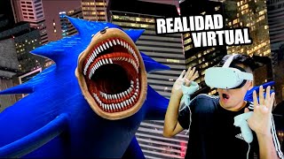 Me ENFRENTO a SONIC TAPES en Realidad Virtual  Sonic Tapes VR [upl. by Itsirc]