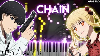 CHAIN  Darwins Game OP  ASCA piano [upl. by Dranek494]