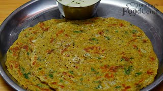 Healthy Breakfast Recipe No Fermentation Dosa Pearl Millet Kambu Dosa [upl. by Editha]