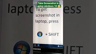 How to take a Screenshot in Laptop windows 10  Edit screenshot Easy Shortcut Short tutorial tips [upl. by Beyer336]