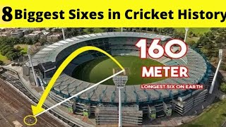 Top 8 Biggest Out Of Stadium Historical Sixes In Cricket Ever [upl. by Dowd]