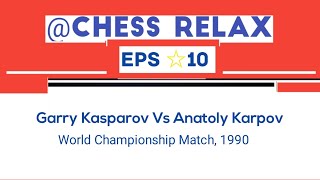 Garry Kasparov Vs Anatoly Karpov  World Championship Match 1990 [upl. by Omik]