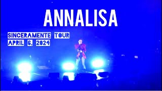 annalisa  ANNALISA’s CONCERT TOUR 2024 live  the Mandela Forum Last April 62024 [upl. by Platt]