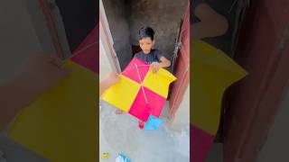 Kite 🪁 giveaway 🥰chote ne patang faad di 😭kiteflying giveaway shorts [upl. by Marou279]