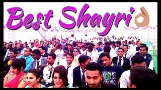 Best Shayri on Annual Function by Kumresh Panwar in SDBIT College Dehradun [upl. by Adnirak]