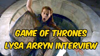 Game of Thrones Lysa Arryn Interview  Kate Dickie [upl. by Araic]