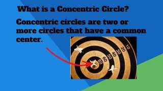 Math Video DictionaryConcentric Circles [upl. by Duntson572]