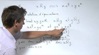 Exercice 2 Relation déquivalence relation dordre 00212 [upl. by Coleville385]