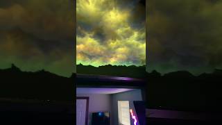 I made LED cloud lights for my ceiling☁️ shorts diy cloudlightnings led gamingroom [upl. by Siver]