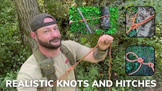 Corporals Corner MidWeek Video 18 Realistic and Legit Knots and Hitches YOU Should Know [upl. by Chirlin]