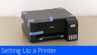 ET2860L3270  Setting Up a Printer [upl. by Araed336]