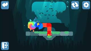 Snakebird Primer Level 50 Walkthrough [upl. by Ellehsad401]