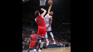 Westbrook posterizes Asik [upl. by Wiatt428]