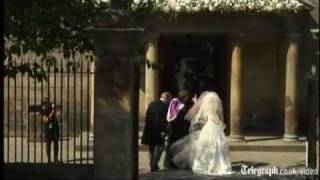 Royals arrive for Zara Phillips wedding [upl. by Ydnes]