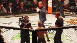 Bruce Buffer full introduction UFC Dillishaw vs Barao 2 United Center Chicago 72515 [upl. by Zoldi]