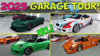 Retsets 2023 Real Life 300 Car Garage Tour Pour a drink and chill out GTA OnlineIRL [upl. by Litta3]