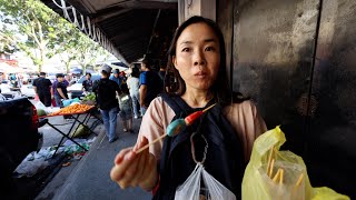 I visited The Most Exotic Morning Market in Kuala Lumpur Malaysia [upl. by Barri474]