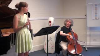 Franck Sonata for Flute 3rd mvnt part 1  Steven Isserlis Masterclass [upl. by Ocirled]