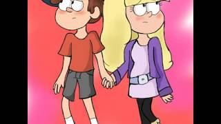 Dipper x Pacifica everytime we touch [upl. by Ecirum]