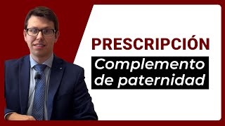 📱​¿Prescribe el complemento de paternidad  Novedades 2024 [upl. by Virgin]