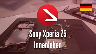 Sony Xperia Z5 Innenleben 4K UHD [upl. by Eardnaed]