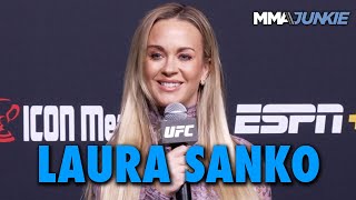 Laura Sanko Incredibly Honored To Be First Female Color Commentator In Modern UFC History [upl. by Nigam]