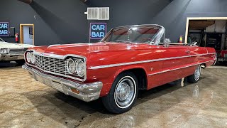 For Sale 1964 Chevy Impala Convertible carbaratlanta on Instagram [upl. by Pope]