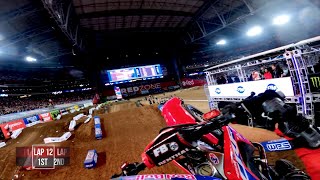 Supercross Round 11 in Indianapolis  EXTENDED HIGHLIGHTS  31922  Motorsports on NBC [upl. by Salis275]