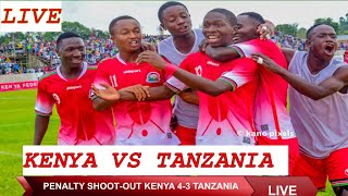 Kenya VS Tanzania 43 Penalty shootout Kenya Progresses to CECAFA U18 finals [upl. by Eemaj]