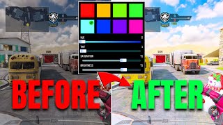 How to Adjust Colours in COD Mobile SEE OPPONENTS EASIER [upl. by Imhsar]