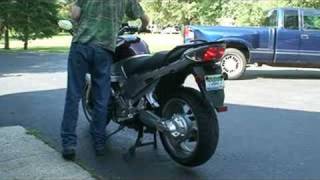 Yamaha FJR1300 No Mufflers [upl. by Rednav]