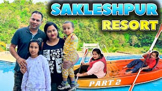 Resort in Sakleshpur  Sakleshpur Trip Part2  Aadyansh learnwithpari [upl. by Eeryk916]