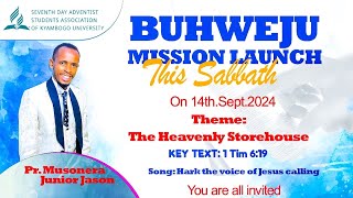 THE HEAVENLY STOREHOUSE  PR MUSONERA JUNIOR JASON  KYAMBOGO SDA CHURCH 14092024 [upl. by Trixie]