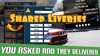 Livery Workshop  How To DOWNLOAD amp SHARE Liveries  CarX Drift Racing Online 218 Update [upl. by Tompkins235]