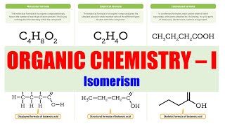 10 Isomerism  Introduction to Isomerism  Organic Chemistry 01  BPharm 2nd Semester  Isomeric [upl. by Lecrad67]