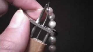 How to Use EZ Knotter Bead And Pearl Knotting Tool [upl. by Lodovico]