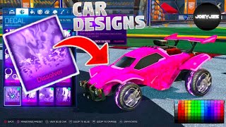 BEST OCTANE DISSOLVER DESIGNS IN ROCKET LEAGUE [upl. by Schalles]