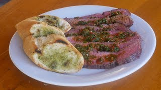 78 grilovaný flank steak s omáčkou chimichuri [upl. by Ela]