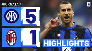 InterMilan 51  L’Inter domina il Derby della Madonnina Gol e Highlights  Serie A TIM 202324 [upl. by Pyle700]