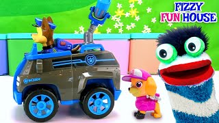 Fizzys Teaches Paw Patrol Colors Explorative Video for Kids [upl. by Airreis]