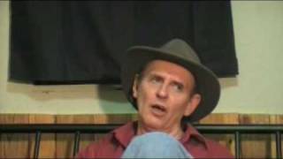 Ron Hynes Interview at the 2009 Kerrville Folk Festival [upl. by Nnairol]