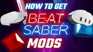 How to Tutorial Modding Quest 2 Quest 3 Beat Saber For Custom Songs [upl. by Ettenirt312]