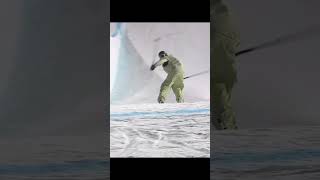 The SECRET of Girlmagnet Wolfie viral shorts snowboarding skiing [upl. by Lyon]