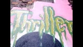 Thriller Graffiti  Michael Jacson [upl. by Enylekcaj]